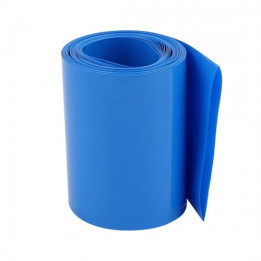 Heat shrink wrap (width 13.5 cm, length 25 cm), blue