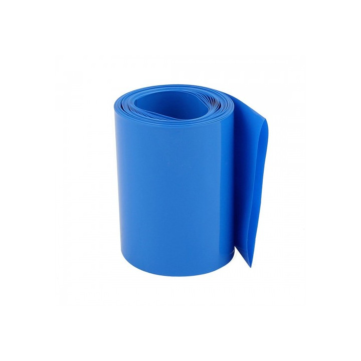 Heat shrink wrap (width 13.5 cm, length 25 cm), blue