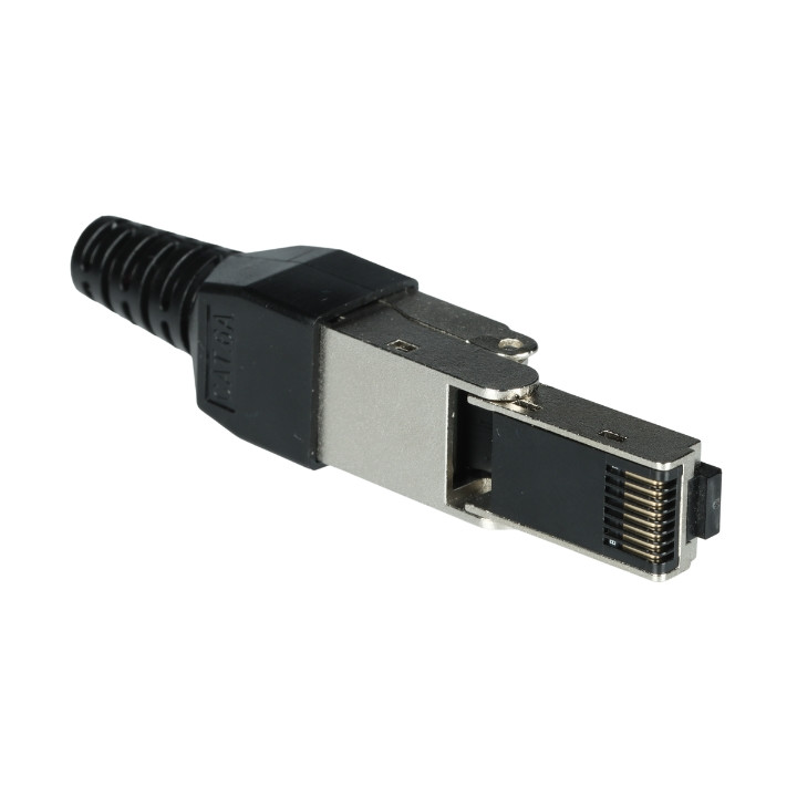 DELTA RJ45-6A-HAND/N RJ45 savienotājs Cat6A ekranēts modulārais spraudnis