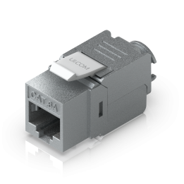 Cat6A Keystone Jack, 12-Pack (uacc-keystone-jack-c6a)