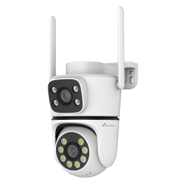 NIVIAN RETAIL NVS-IPC-0S6-DUAL 4MP PTZ IP kamera Wi-Fi PoE IP65 dvigubas apšvietimas