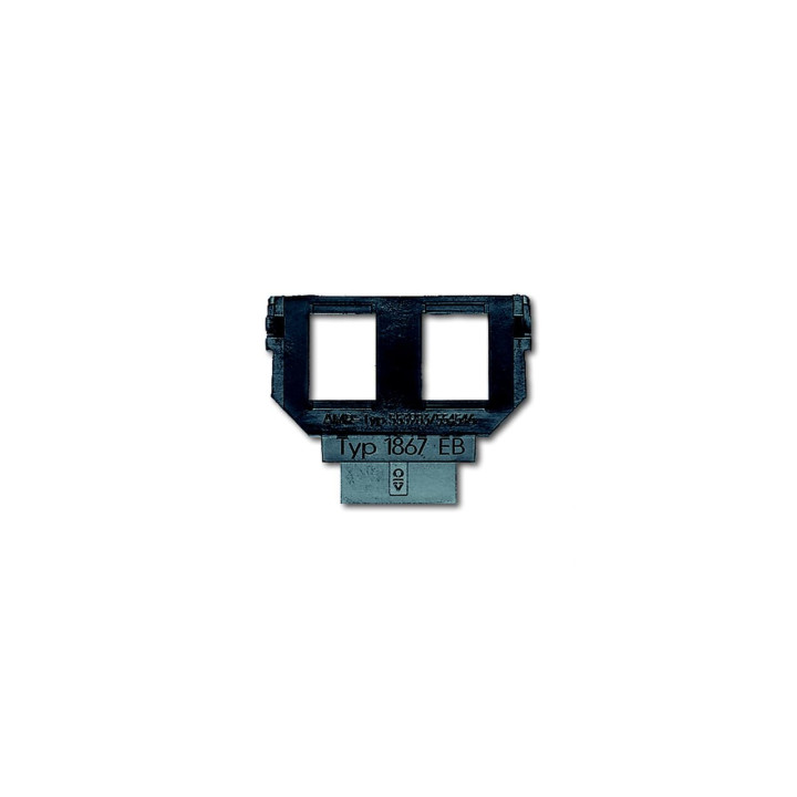 Busch-Jaeger 1867 EB Sockel 2 x 6- und 8-polige Modular-Jack, Kat. 3
