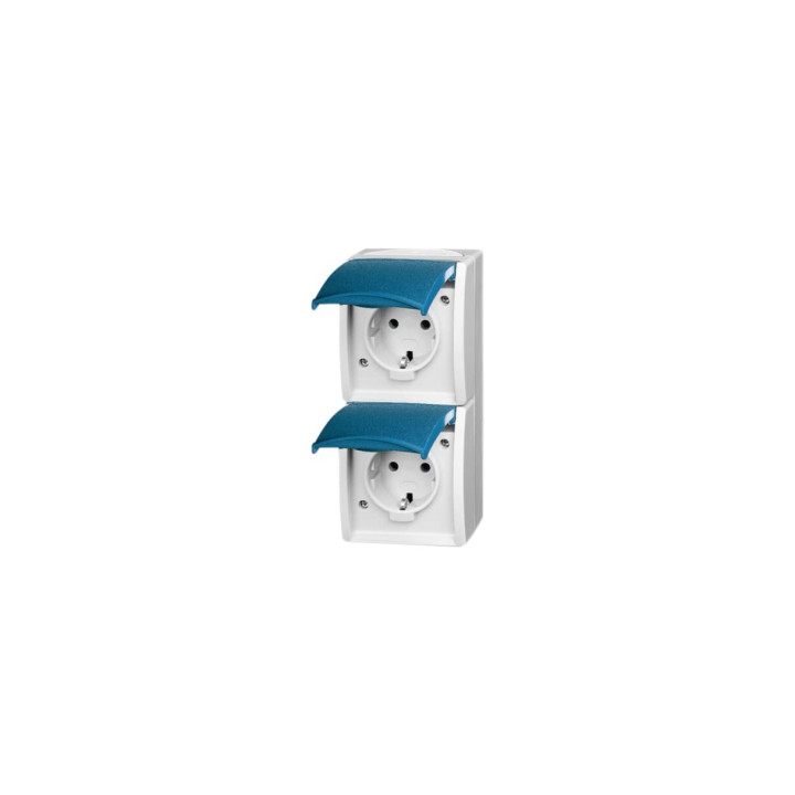 Busch-Jaeger 20-02 EW-53 SCHUKO® Steckdose 2-fach