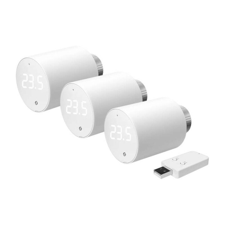 Shelly BLU TRV Thermostatic Head (3-Pack) – Wi-Fi/Bluetooth Smart Radiator Valve