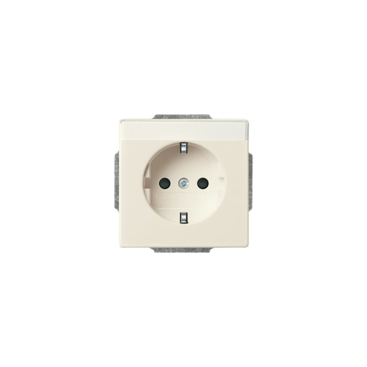 Busch-Jaeger 20 EUN-82 SCHUKO® Steckdosen-Einsatz su Beschriftungsfeld