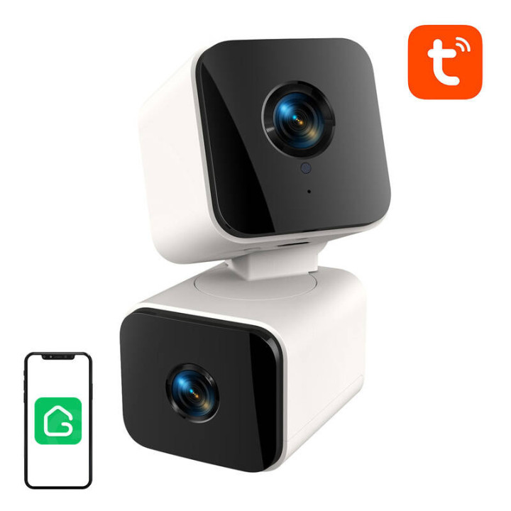 Gosund PC12 Smart Dual WiFi Camera (4MP 1920x2160, Tuya)