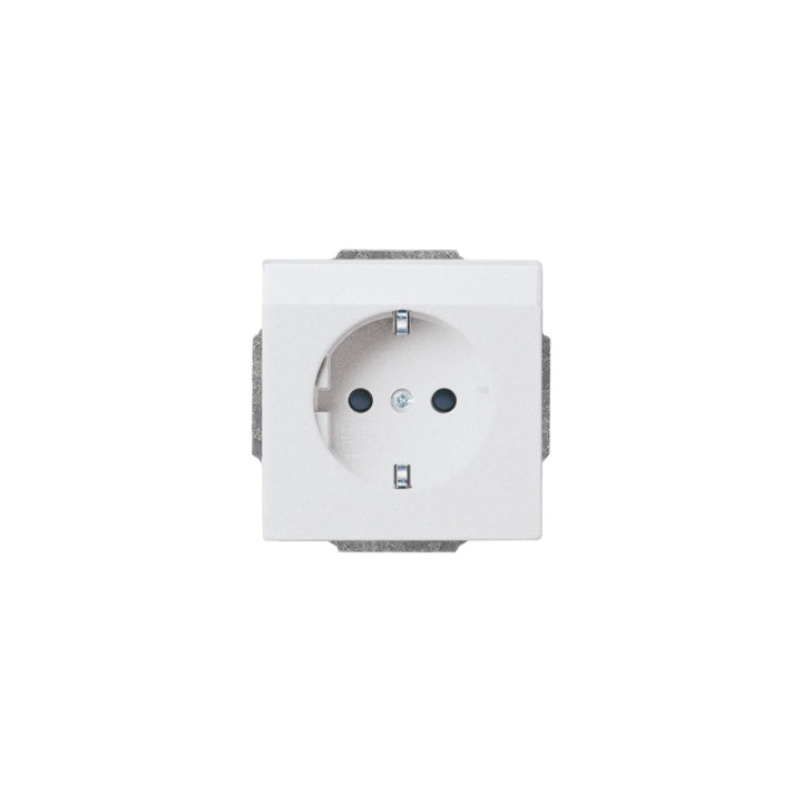 Busch-Jaeger 20 EUN-83 SCHUKO® Steckdosen-Einsatz mit Beschriftungsfeld