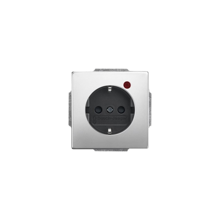 Busch-Jaeger 2310EUGL/VA-866-11 Busch-Protector® SCHUKO® Steckdosen-Einsatz mit Überspannungsschutz