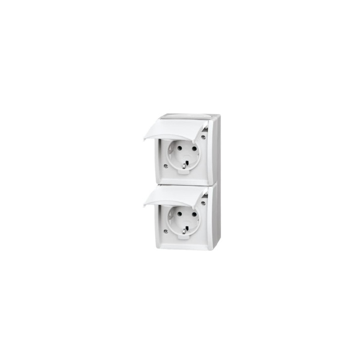 Busch-Jaeger 20-02 EW-54 SCHUKO® Steckdose 2-fach