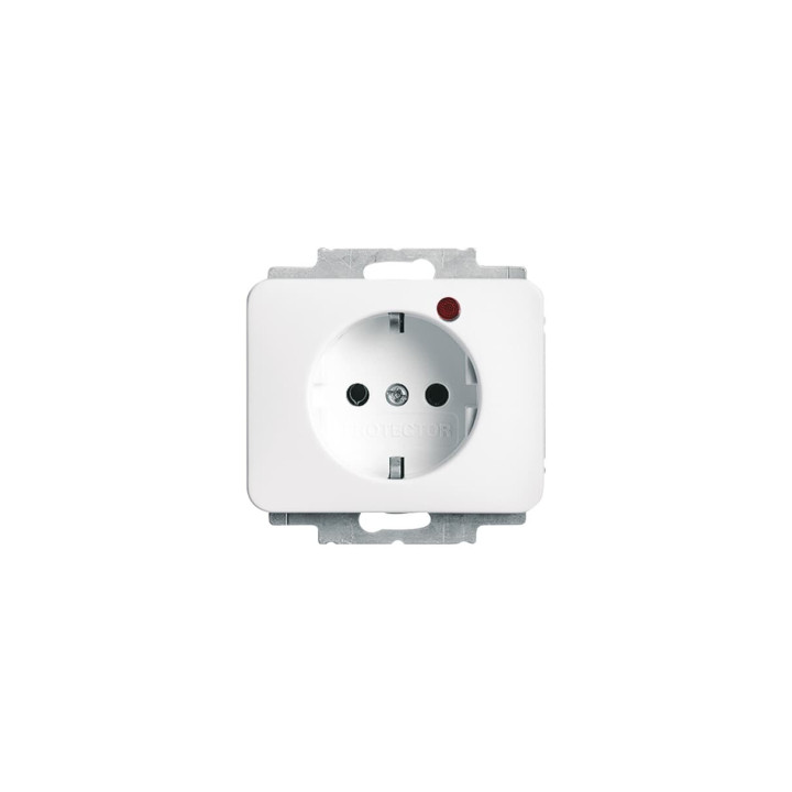 Busch-Jaeger 2310EUGL/VA-24G-11 Busch-Protector® SCHUKO® Steckdosen-Einsatz mit Überspannungsschutz