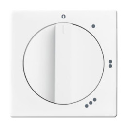 Busch-Jaeger 2542 DR/01-84 Zentralscheibe mit Drehgriff, mit Aufdruck