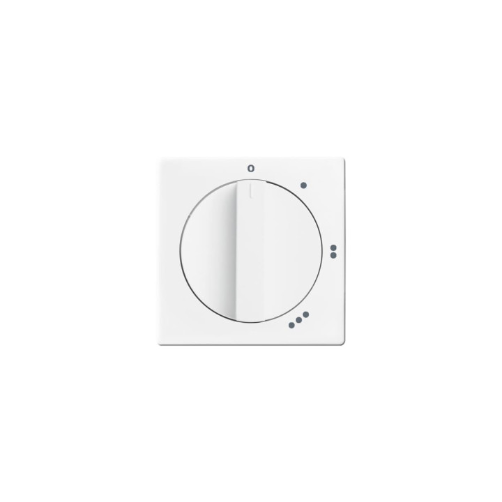Busch-Jaeger 2542 DR/01-84 Zentralscheibe mit Drehgriff, mit Aufdruck