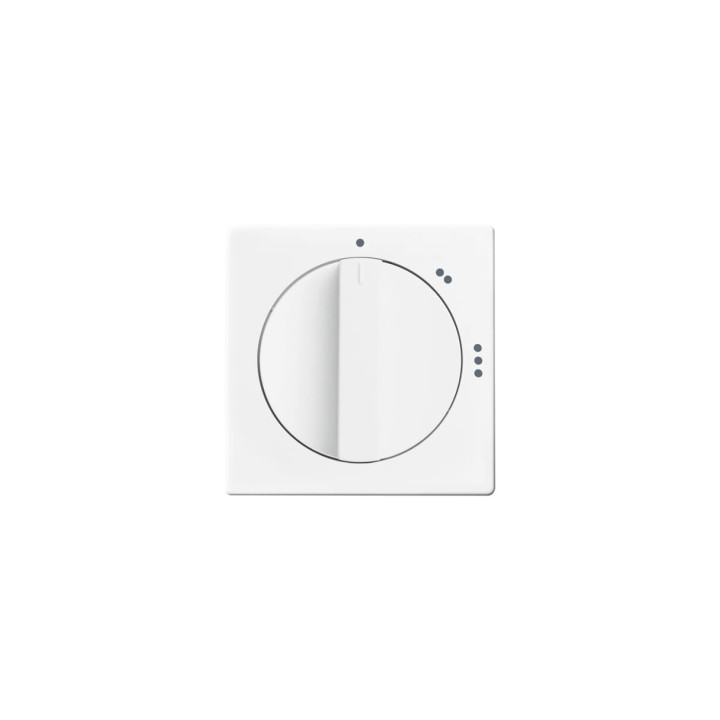 Busch-Jaeger 2542 DR/02-84 Zentralscheibe mit Drehgriff, mit Aufdruck