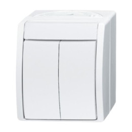 Busch-Jaeger 2601/5 W-54 Wippschalter Serienschaltung