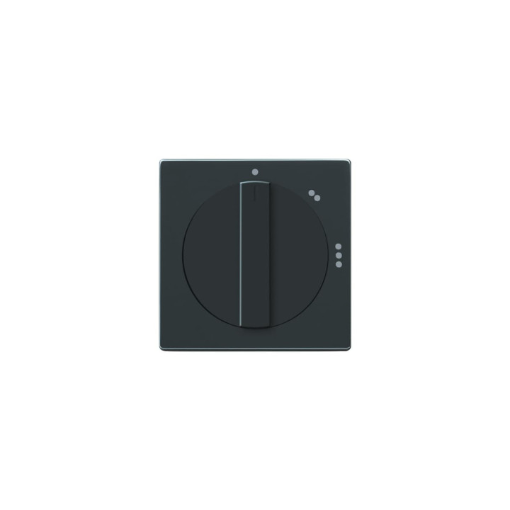 Busch-Jaeger 2542 DR/02-81 Zentralscheibe mit Drehgriff, mit Aufdruck
