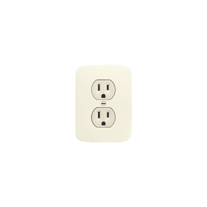 Busch-Jaeger 3015-02 EUI-212 Busch-Nema Unterputz-Doppelsteckdose 2-polig (2 P + E), 15 A