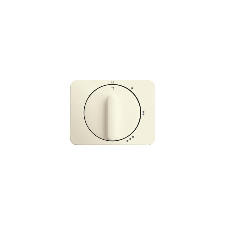 Busch-Jaeger 2542 DR/01-22G Zentralscheibe mit Drehgriff, mit Aufdruck