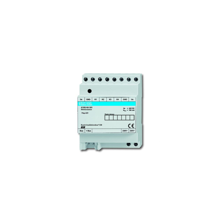 Busch-Jaeger 6190/40-101 Wetterstation 4-kanalig