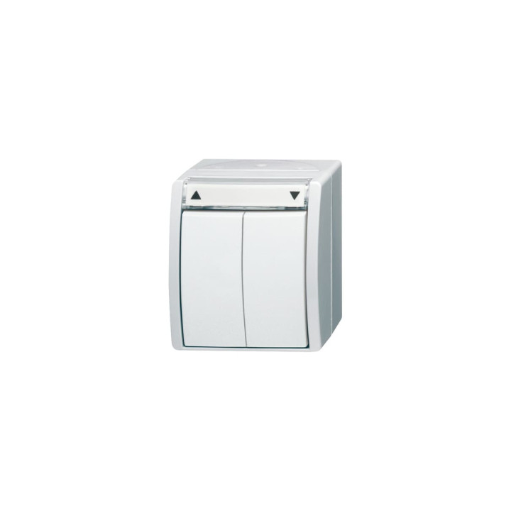Busch-Jaeger 2621/4 W-54 Jalousietaster Wipptaster, 1-polig