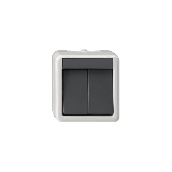 GIRA 010530 Wippschalter Serien WG AP Grau