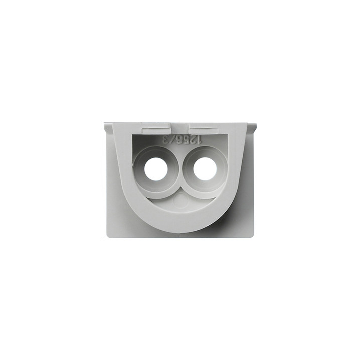 GIRA 001230 Verschluss Leitungseinf. 2f WG AP Grau