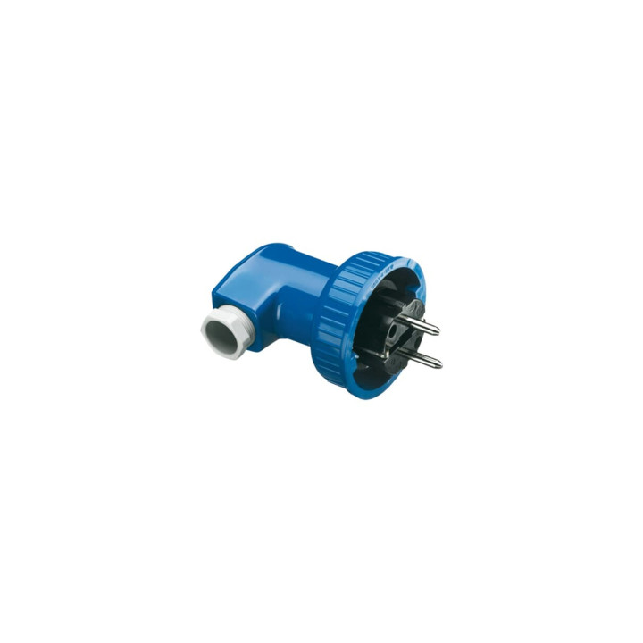Busch-Jaeger 74 WD SCHUKO® Stecker 2-polig (2 P + E)