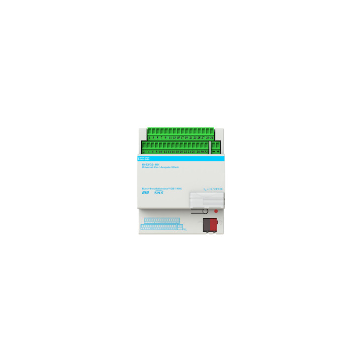 Busch-Jaeger 6193/32-101 Universal E/A-Konzentrator, 32fach, REG