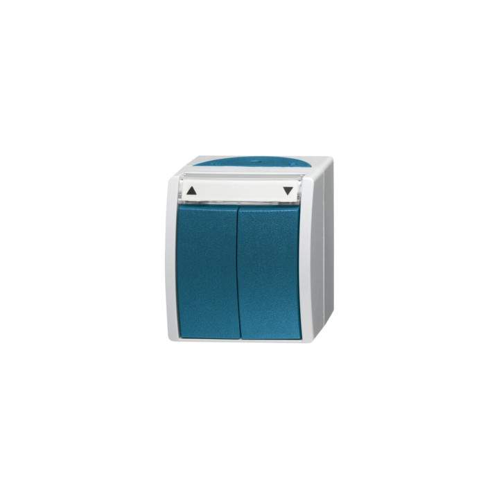 Busch-Jaeger 2621/4 W-53 Jalousietaster Wipptaster, 1-polig