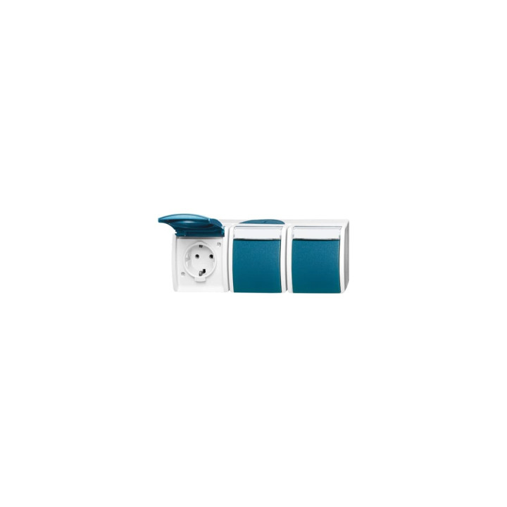 Busch-Jaeger 2300/3 EWN-53 SCHUKO® Steckdose 3-fach