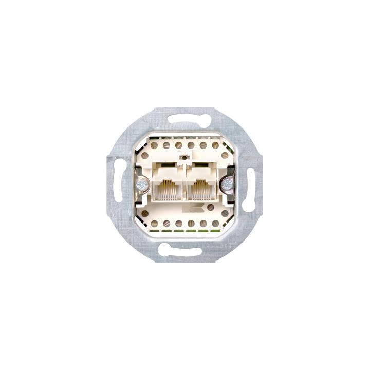 GIRA 019000 ОАЭ/ИАЭ-Аншлюсдоза 2 x 8-pol 8/8 Schraubklemmen Einsatz