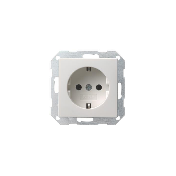 GIRA 018803 SCHUKO-Steckdose System 55 Reinweiß