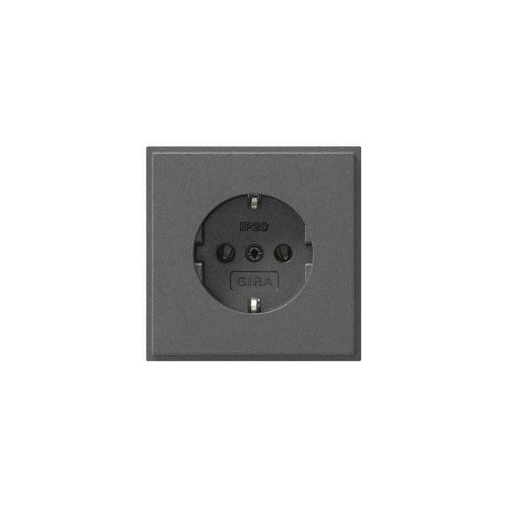 GIRA 018867 SCHUKO-Steckdose (IP20) Gira TX_44 Anthrazit