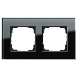 GIRA 021205 Abdeckrahmen 2f Gira Esprit G Schwarz