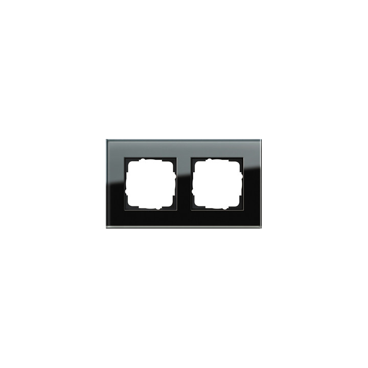 GIRA 021205 Abdeckrahmen 2f Gira Esprit G Schwarz