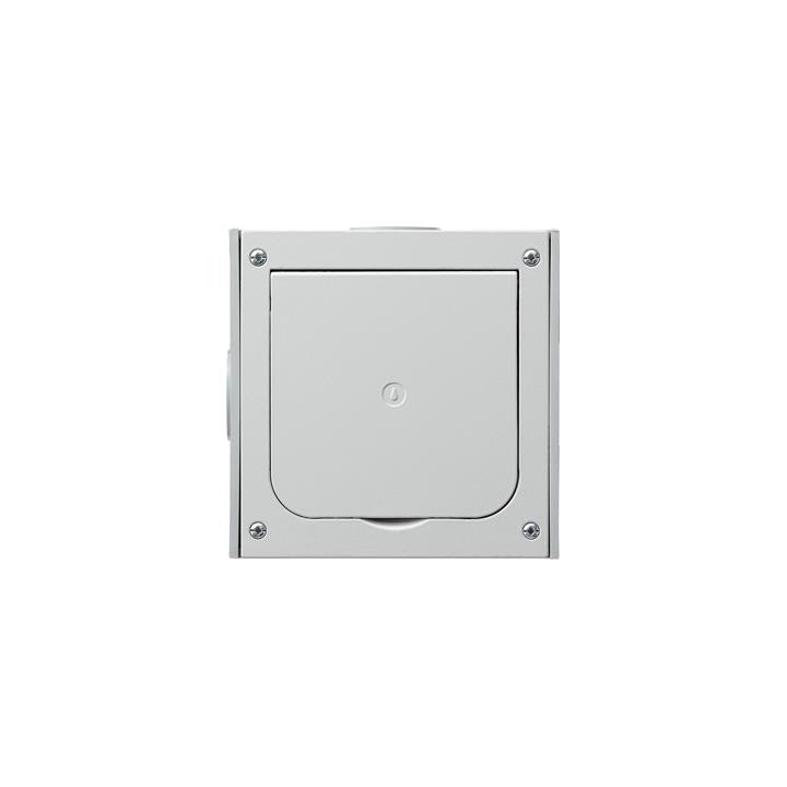 GIRA 011800 Fußbodenleergehäuse UP Klappdeckel Alu-Druckguss Zubehör