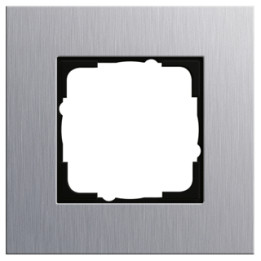 GIRA 021117 Abdeckrahmen 1f Gira Esprit Aluminium