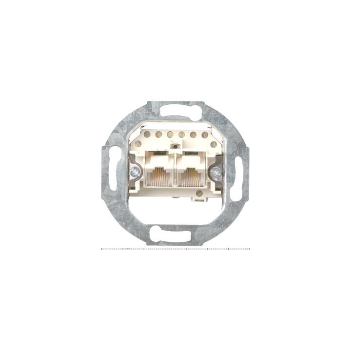 GIRA 018700 UAE/IAE-Anschlussdose 2 x 8-pol Schraubklemmen Einsatz