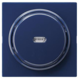 GIRA 012246 Tast-Kontrollschalter Aus 2-pol S-Color Blau