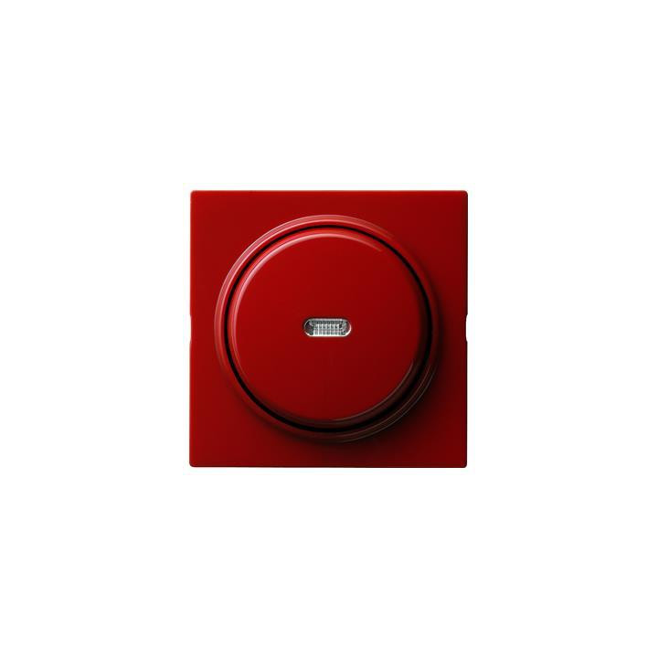 GIRA 013643 Tast-Kontrollschalter AusWe Abdeckung S-Color Rot