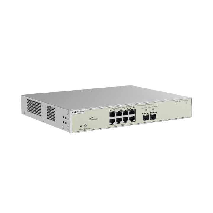 REYEE RG-NBS5300-8MG2XS-UP Hallinnoitu PoE+ -kytkin 5x10GbE