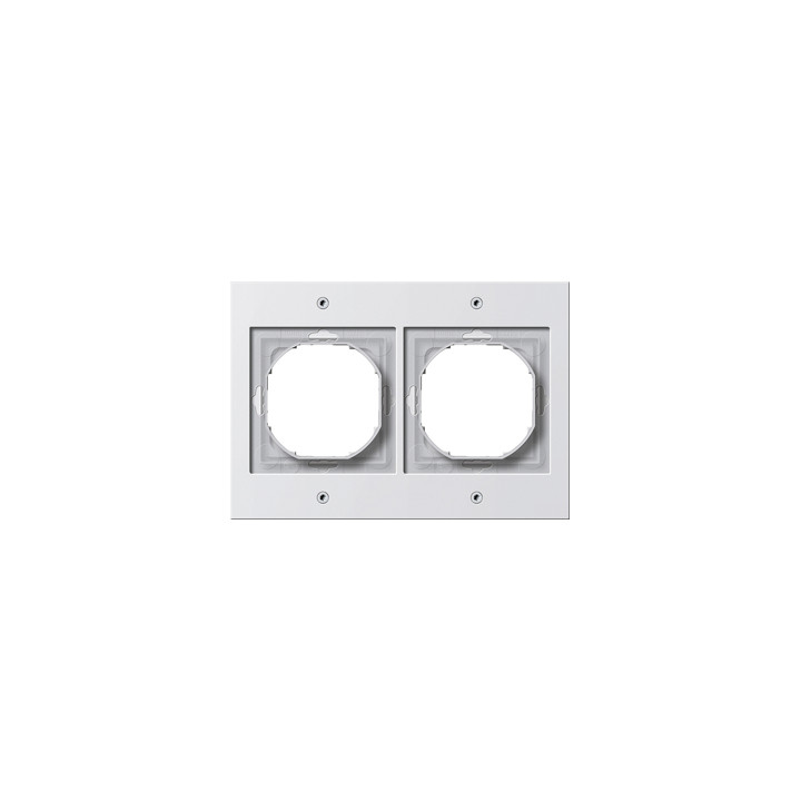 GIRA 021266 Abdeckrahmen 2f Gira TX_44 (WG UP) Reinweiß