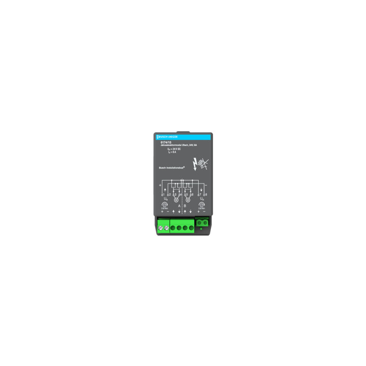 Busch-Jaeger 6174/13 Jalousieaktormodul, 2fach, 24 V DC