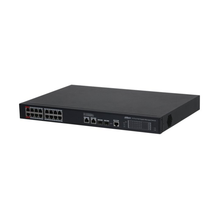 DAHUA S4220-16GT-240 16-Port Gigabit PoE+ Switch with 2 SFP