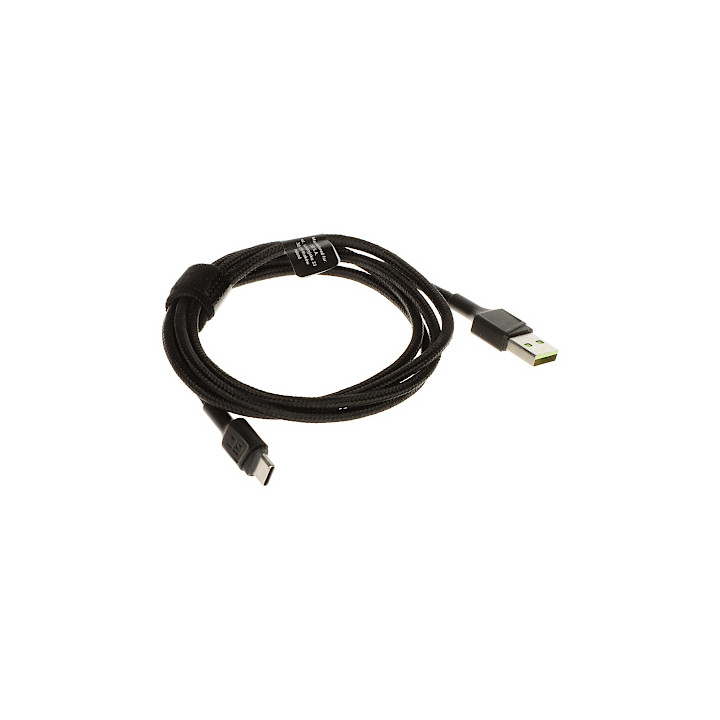 LAIDAS KABGC06 USB-A/USB-C Ray 1,2 м, зеленый элемент