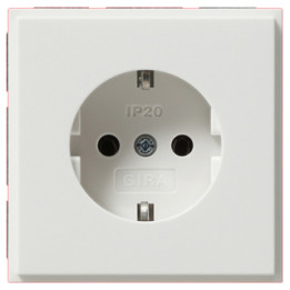 GIRA 018866 SCHUKO-Steckdose (IP20) Gira TX_44 Reinweiß