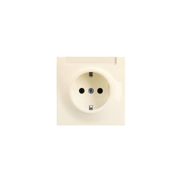 Busch-Jaeger 20 EUN-72 SCHUKO® Steckdosen-Einsatz mit Beschriftungsfeld