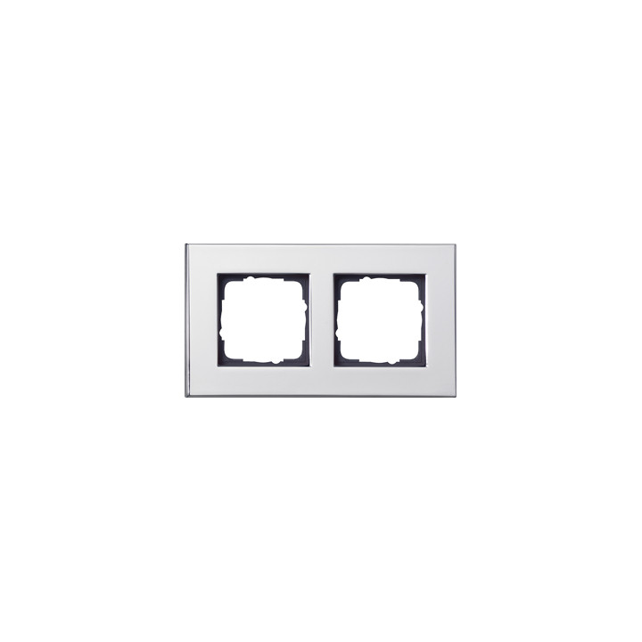 GIRA 021210 Abdeckrahmen 2f Gira Esprit Chrom