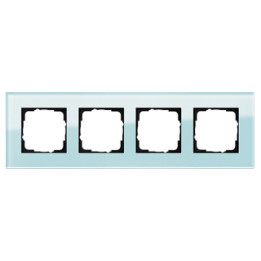 GIRA 021418 Abdeckrahmen 4f Gira Esprit G Mint
