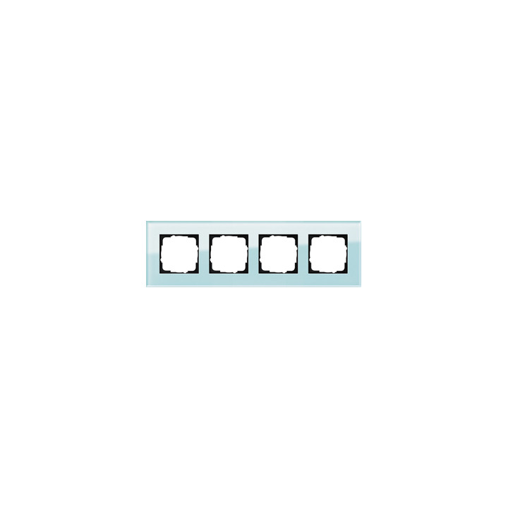 GIRA 021418 Abdeckrahmen 4f Gira Esprit G Mint