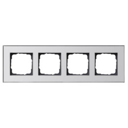 GIRA 021410 Abdeckrahmen 4f Gira Esprit Chrom
